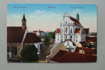 Postcard PC Altoetting / 1914